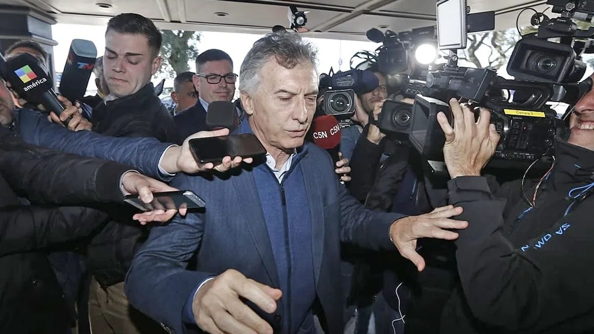 La custodia del expresidente Mauricio Macri radicó una denuncia ante los tribunales de Comodoro Py.