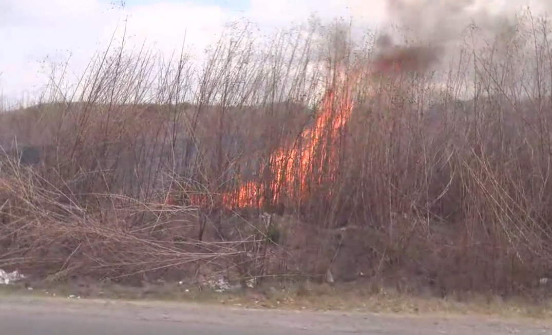 Incendio barrio norte