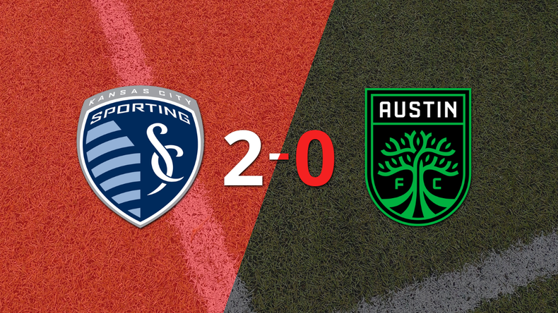 Sporting Kansas City deja a Austin FC en cero con un triunfo 2-0
