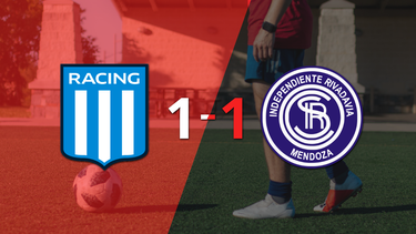 Independiente Riv. (M) empató 1-1 en su visita a Racing Club
