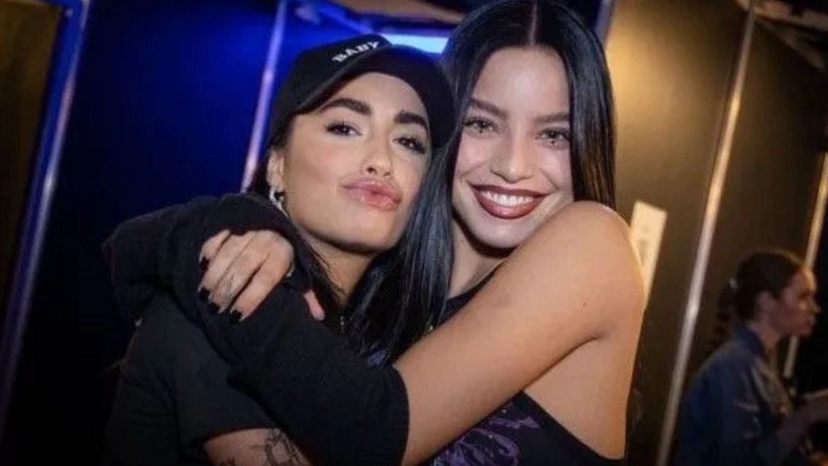 La reacción de Emilia Mernes cuando vio a Lali Espósito en su recital en Vélez