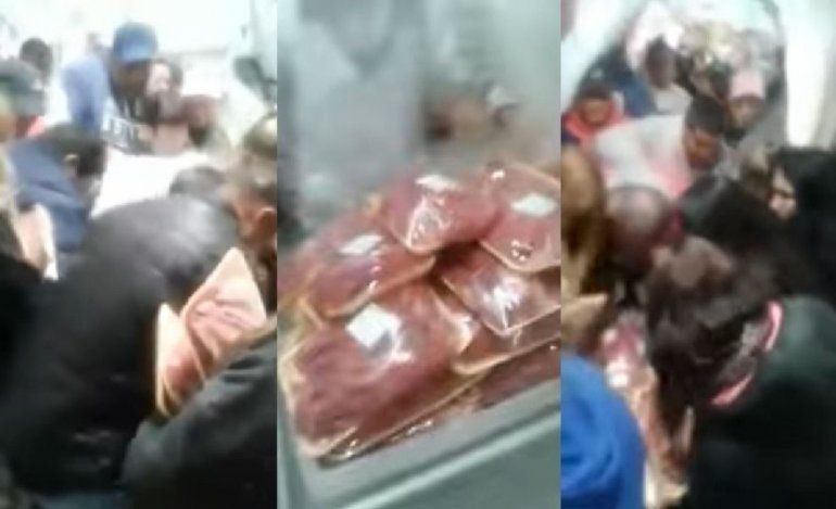 Locura en el super por una bandeja de milanesas en oferta