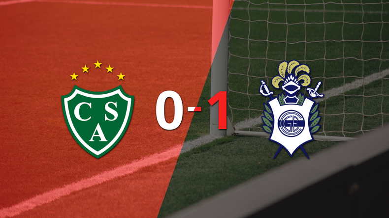 Sarmiento sufrió una derrota por 1-0 ante Gimnasia con el gol de penal de Marcelo Torres