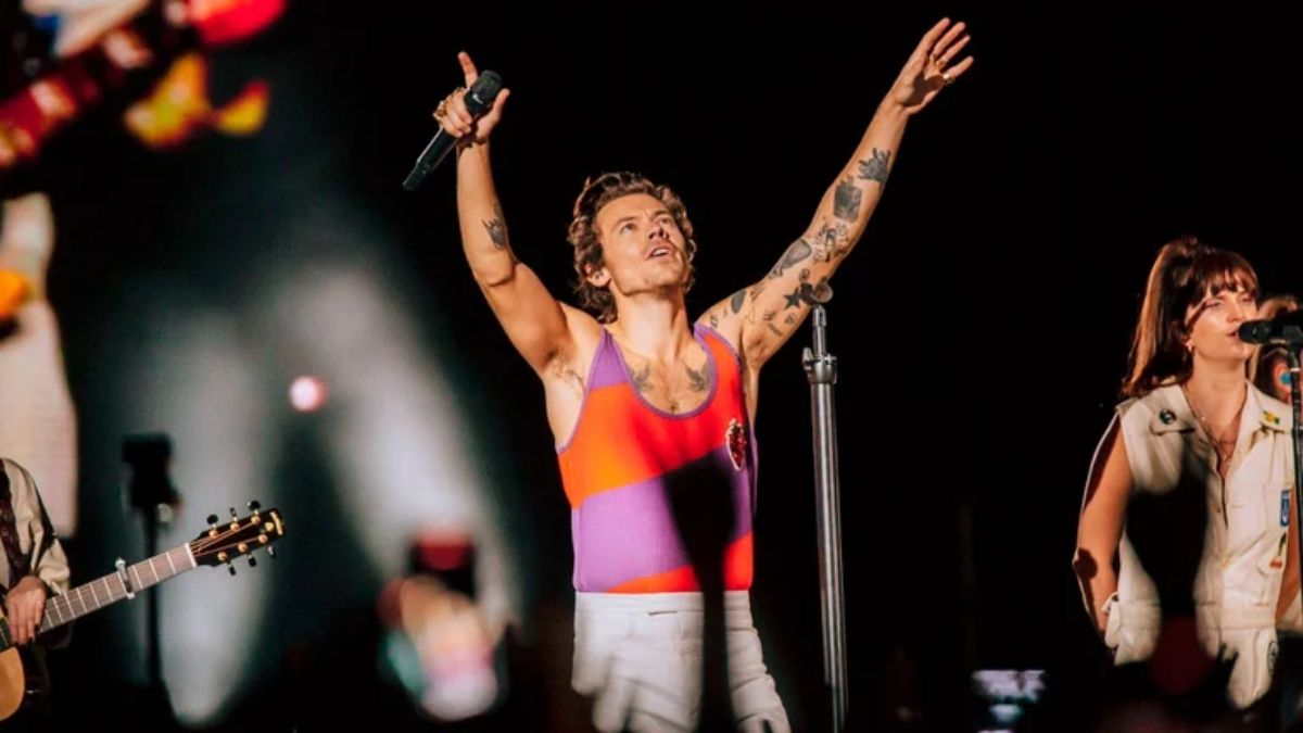 Harry Style se presentó este fin de semana en el estadio de River Plate.