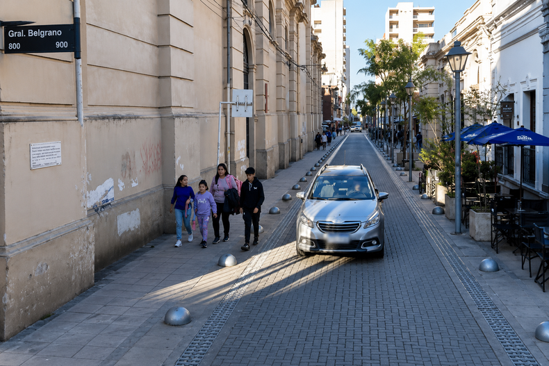 Hará circulación restringida en calle Belgrano al 800: desde cuándo y los motivos