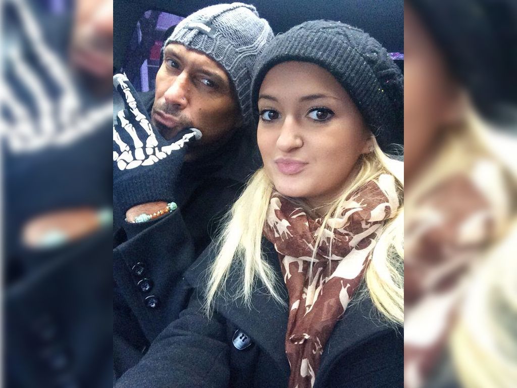 Luciano "El Tirri" y su hija Katerina