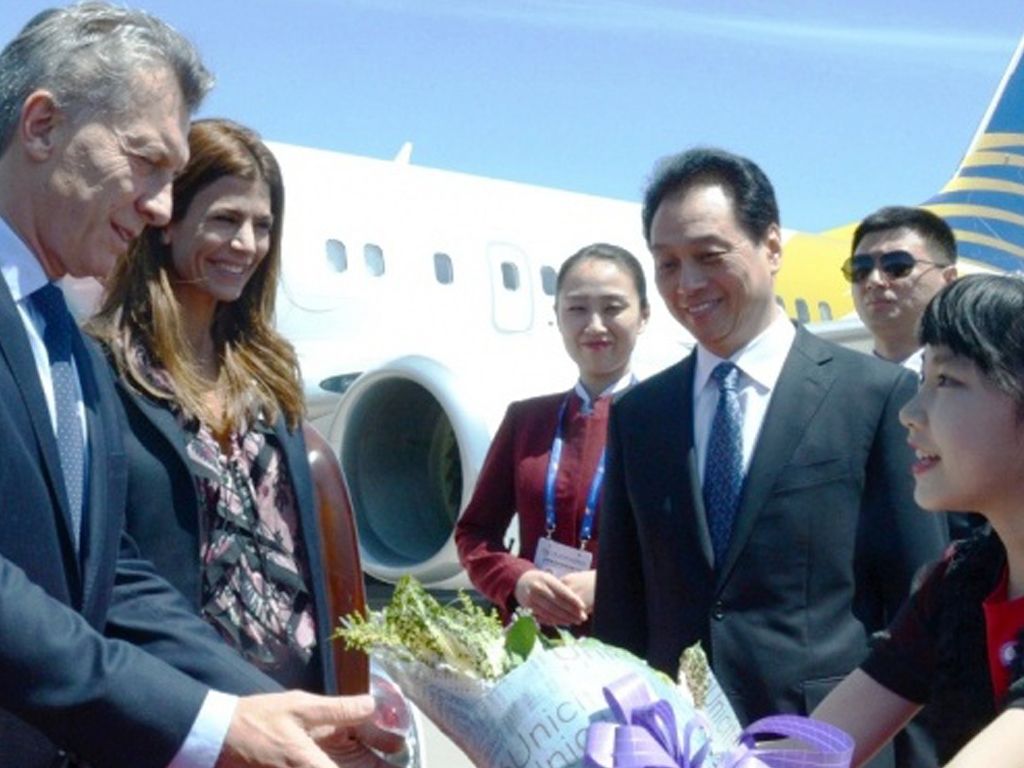 Macri en China