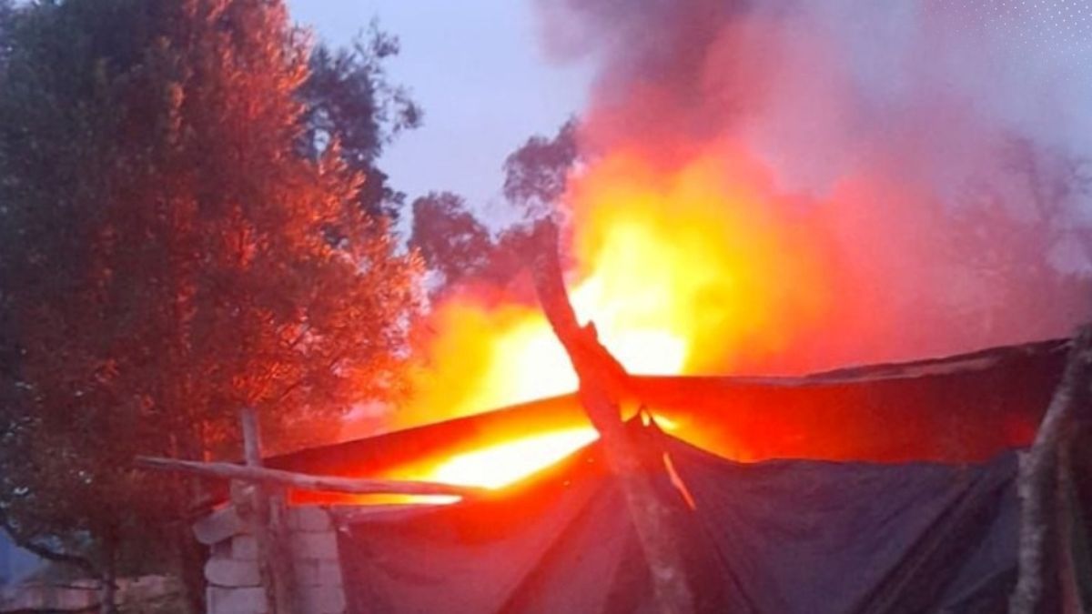 Incendió la casa de su ex pareja en Jujuy.