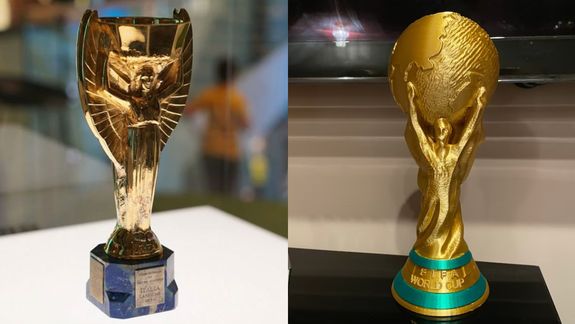 Mundial 2022 Qatar: Trofeo de la Copa Mundial de Fútbol: historia, quién la  diseñó y cuál es su significado