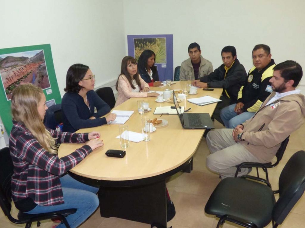 Reunión con personal del plan