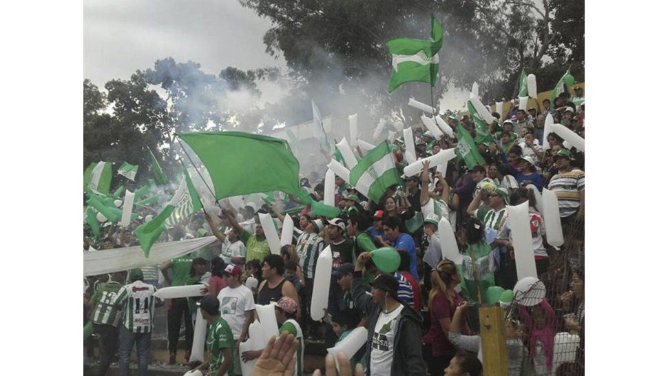 Una multitud en Libertador