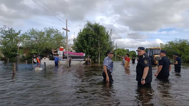 Inundaciones en Corrientes.
