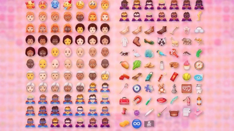 Se conocieron los 150 nuevos emojis que estarán disponibles desde hoy