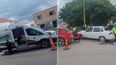 Dos accidentes en zona sur de San Salvador de Jujuy durante el mediodía del sábado Dos accidentes en zona sur de San Salvador de Jujuy durante el mediodía del sábado