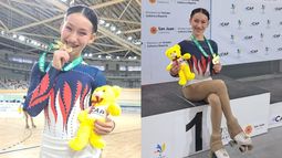 La jujeña campeona argentina de patinaje artístico.