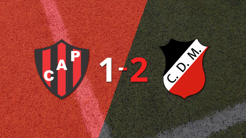 Patronato sufrió una amarga derrota ante Deportivo Maipú, cayendo por 2 a 1