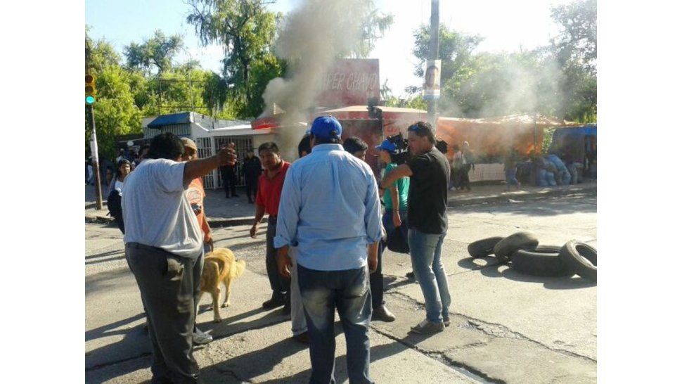 Corte de taxistas