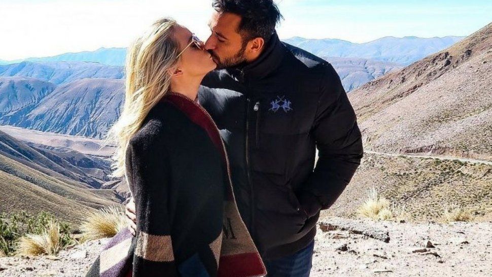 Amor entre los cerros: Maglietti visitó la provincia con sus  padres y su novio