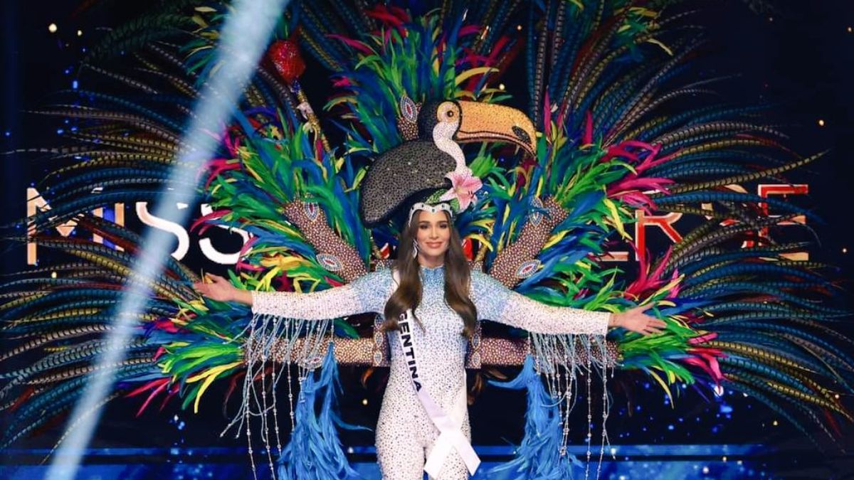 miss universo 2024: el impresionante traje tipico de la argentina magali benejam