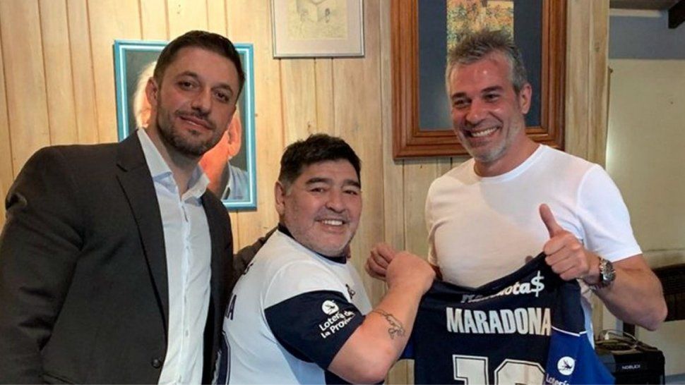 maradona es dt de gimnasia y debutara contra racing
