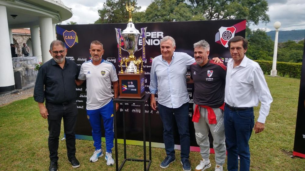 La previa del superclásico.