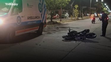 Un motociclista dio positivo en alcoholemia tras un choque en San Pedro: una menor resultó herida