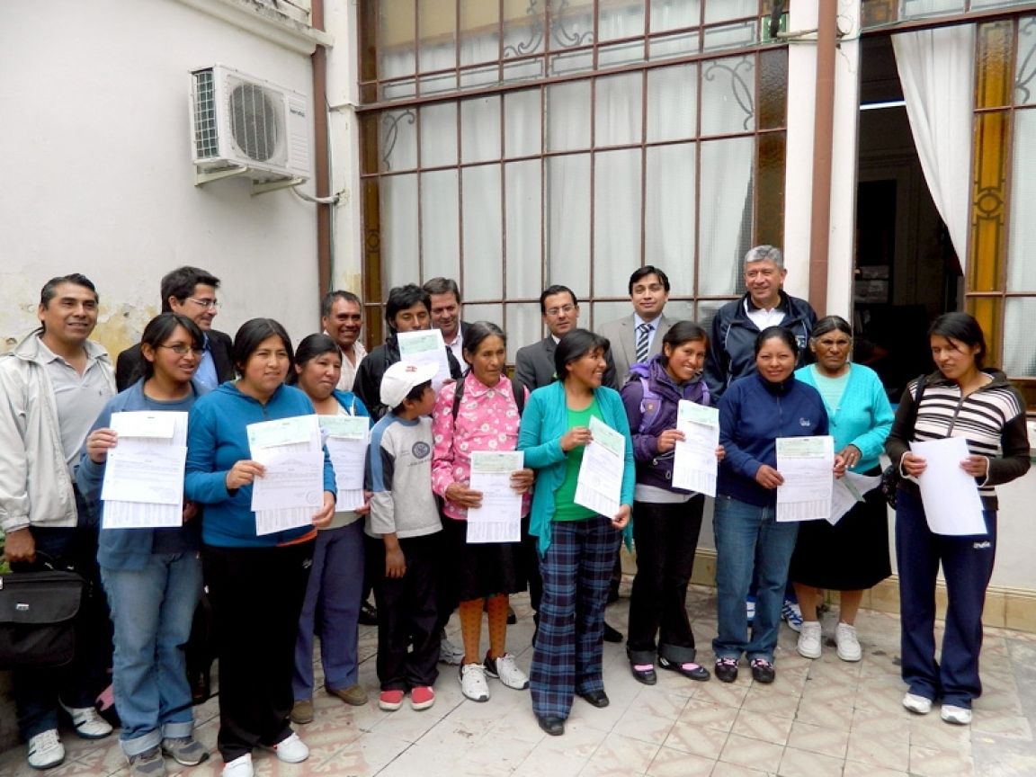 Entrega de beneficios