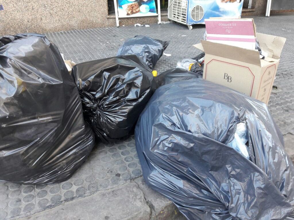 Basura en la calle