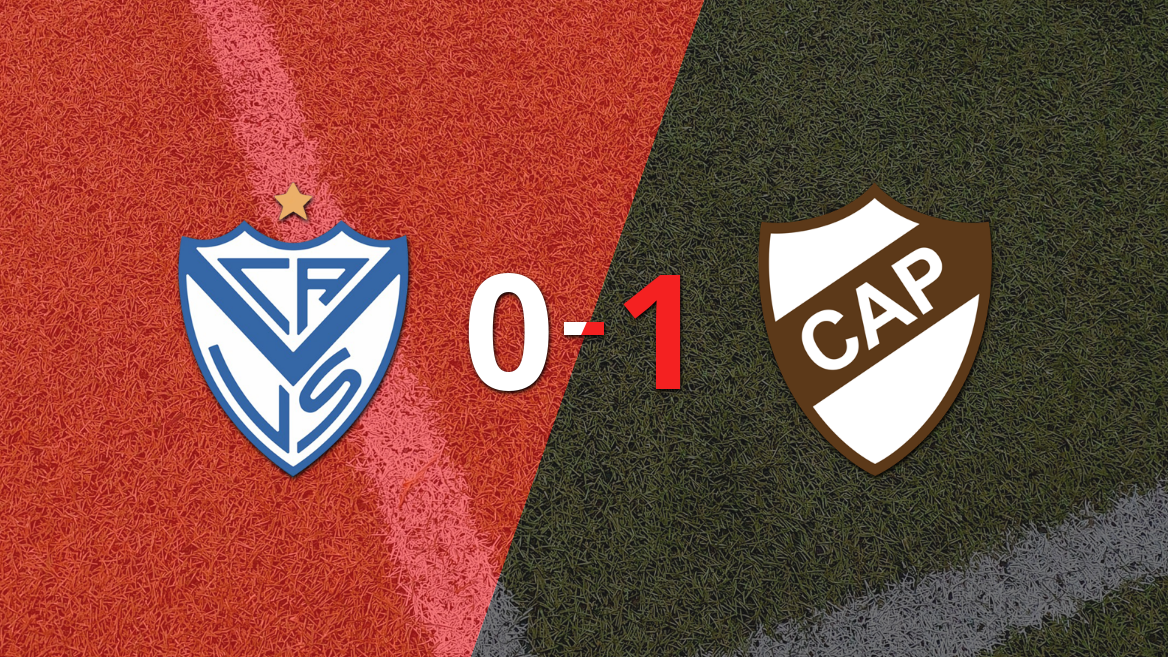 con gol agonico de guido mainero, platense se impuso 1 a 0 ante velez