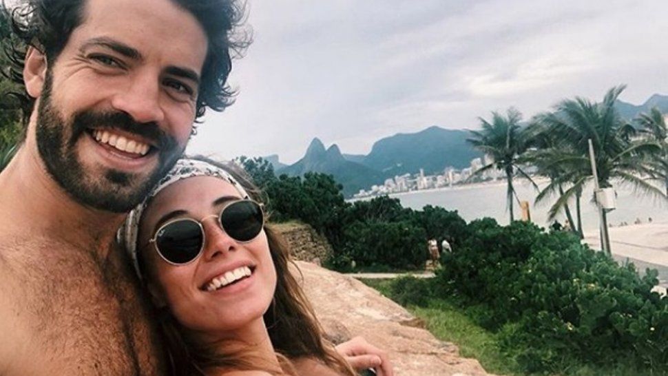 Benjamín Alfonso se mostró a puro fuego en las playas de Brasil