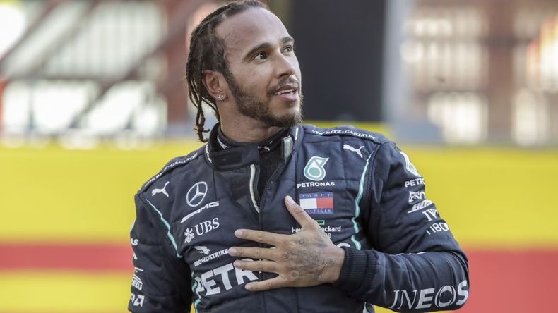 Lewis Hamilton y su visita fugáz por Buenos Aires.&nbsp;