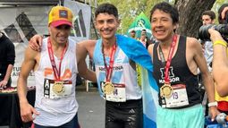 El jujeño Miguel Maza se quedó con la medalla de plata en la Maratón de Buenos Aires