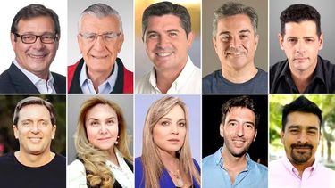 Candidatos a gobernador de San Juan (Foto: Infobae)