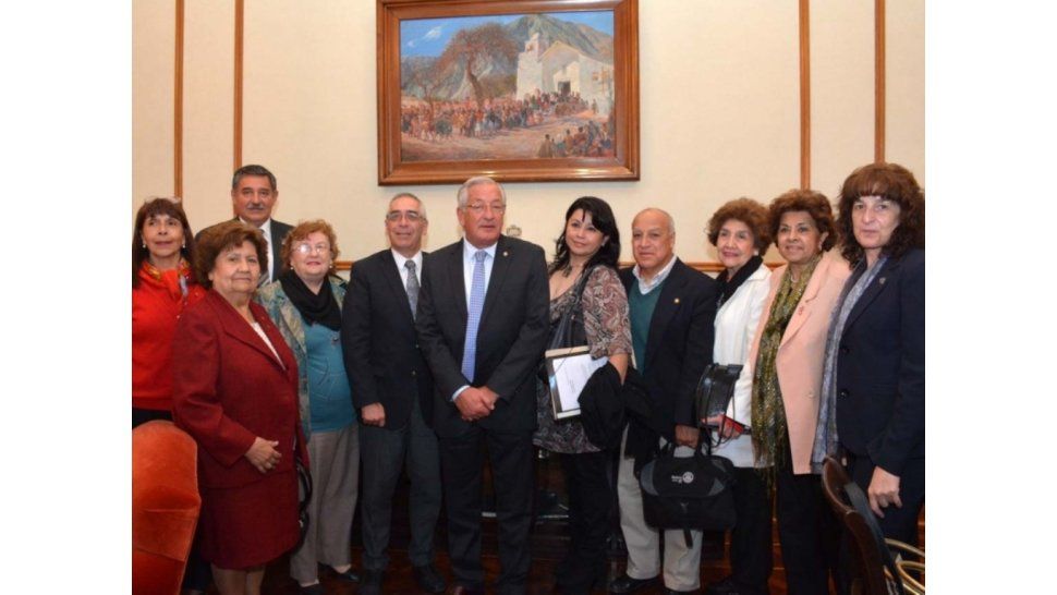 Rotary Club en Casa de Gobierno