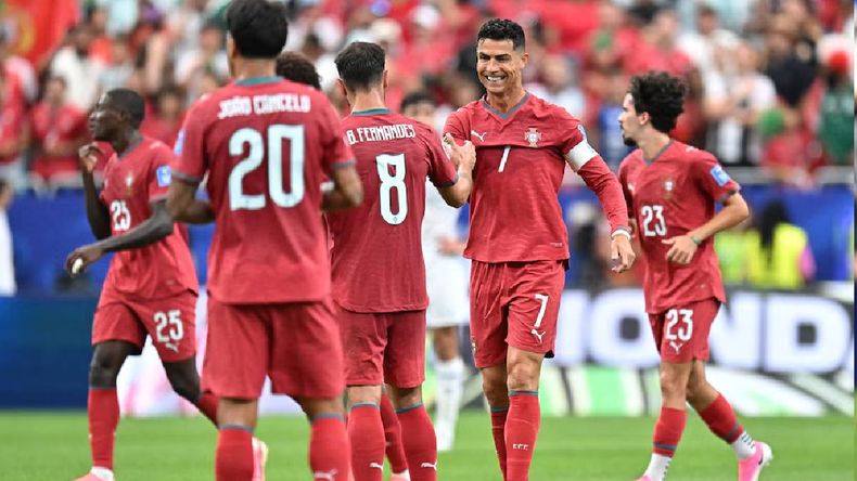 Mundial 2026: Portugal goleó a Uzbekistán con un histórico Ronaldo
