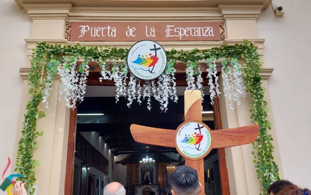 la feligresia celebro el jubileo de los laicos en rio blanco junto a la imagen de carlo acutis