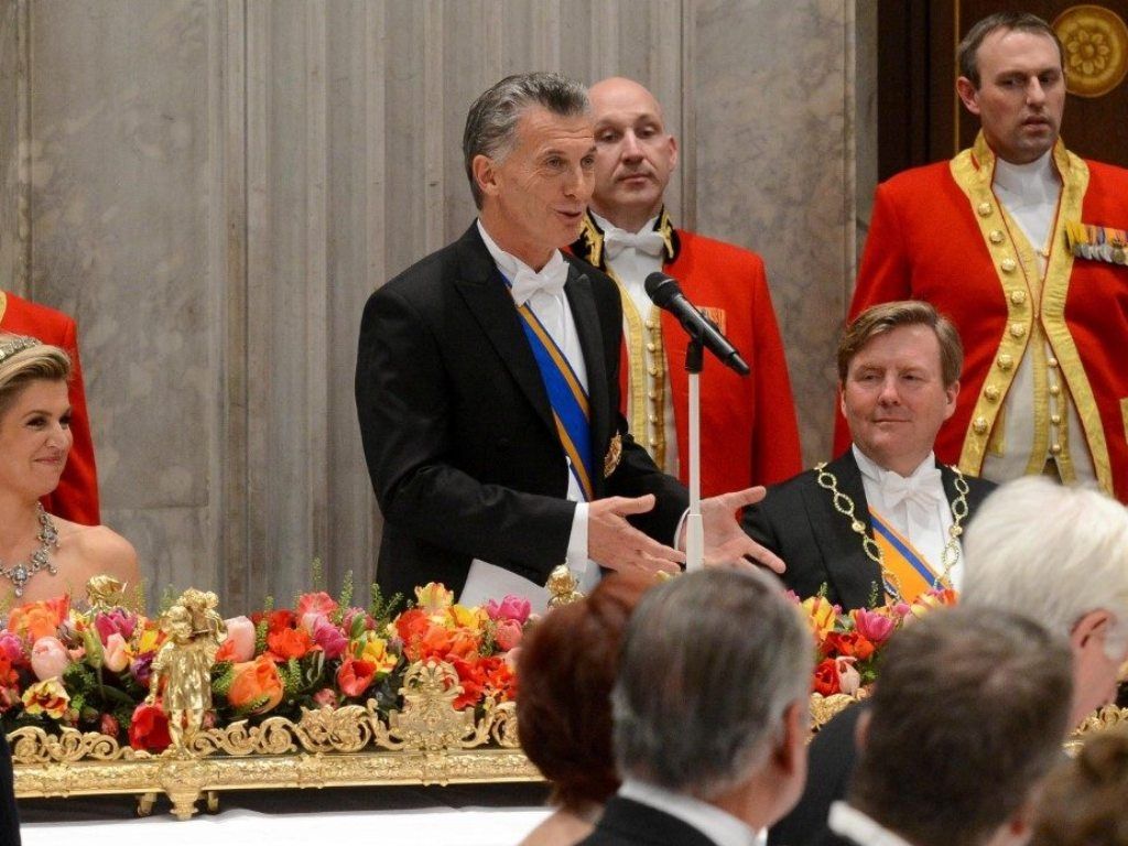 Macri en Holanda