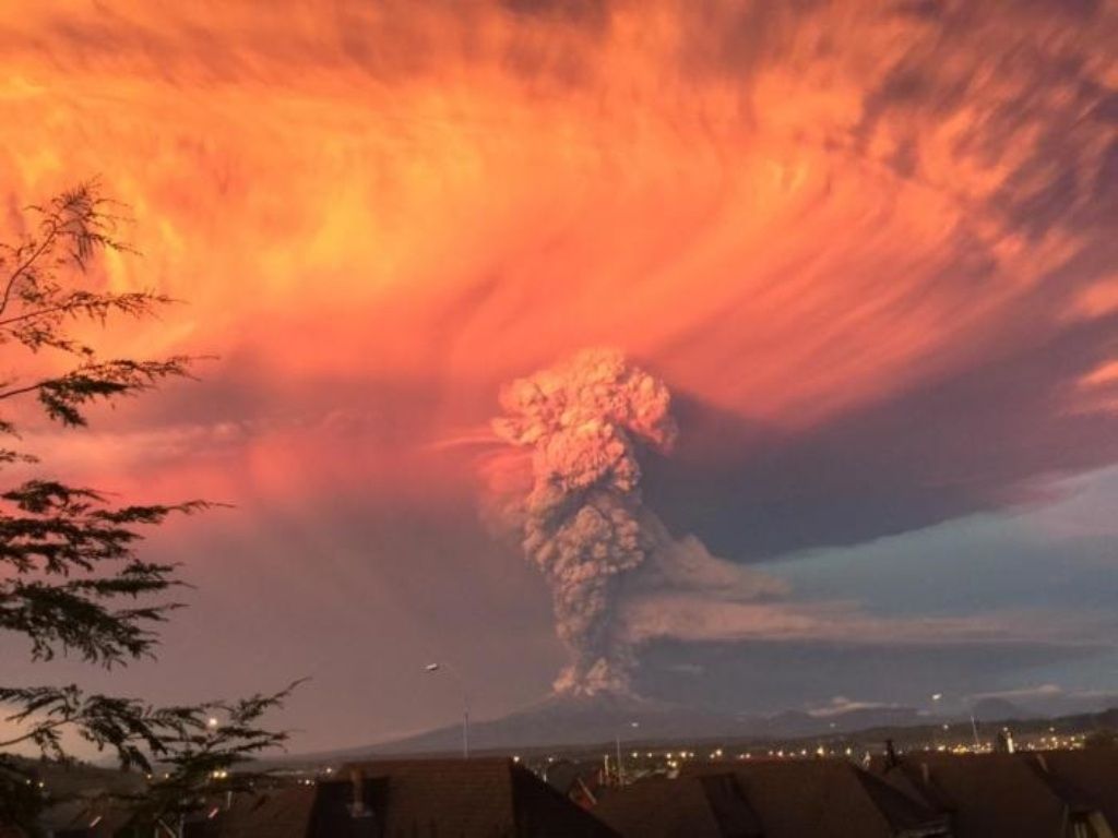 Volcán chileno - Foto: RioNegro.com.ar