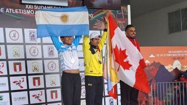 Jujeño destacado en atletismo en PErú.