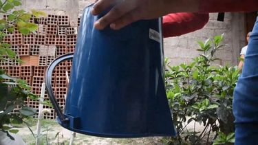 Descacharrado para evitar el dengue.