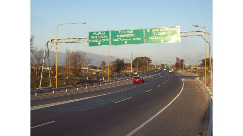 Acceso sur de la ciudad