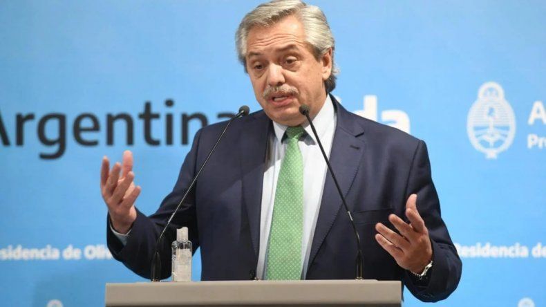 Alberto Fern&aacute;ndez y la cuarentena