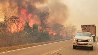El viento norte eleva el riesgo de incendios forestales en Jujuy.