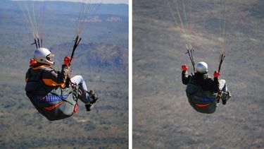 Córdoba: turista ingles cayó de una parapente y está internado.&nbsp;