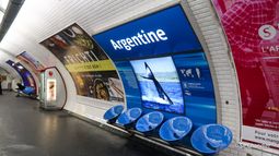 Una estación de metro de París lleva el nombre&nbsp;Argentine.