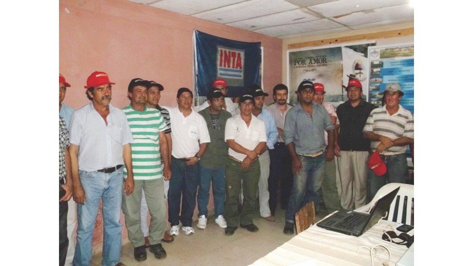 Productores capacitada