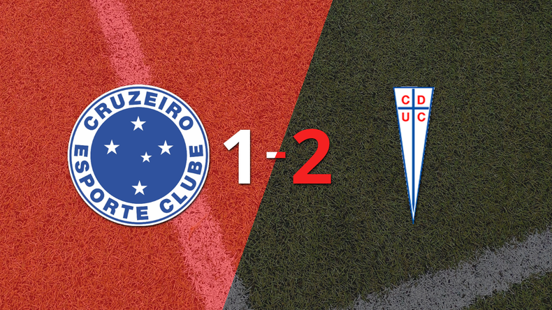Cruzeiro sufrió una amarga derrota ante U. Católica, cayendo por 2 a 1 con un gol agónico