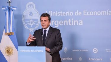Ministro de Economía de la Nación Sergio Massa