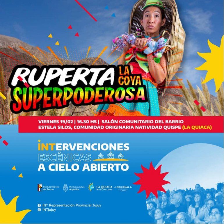  Intervenciones escénicas a cielo abierto en La Quiaca