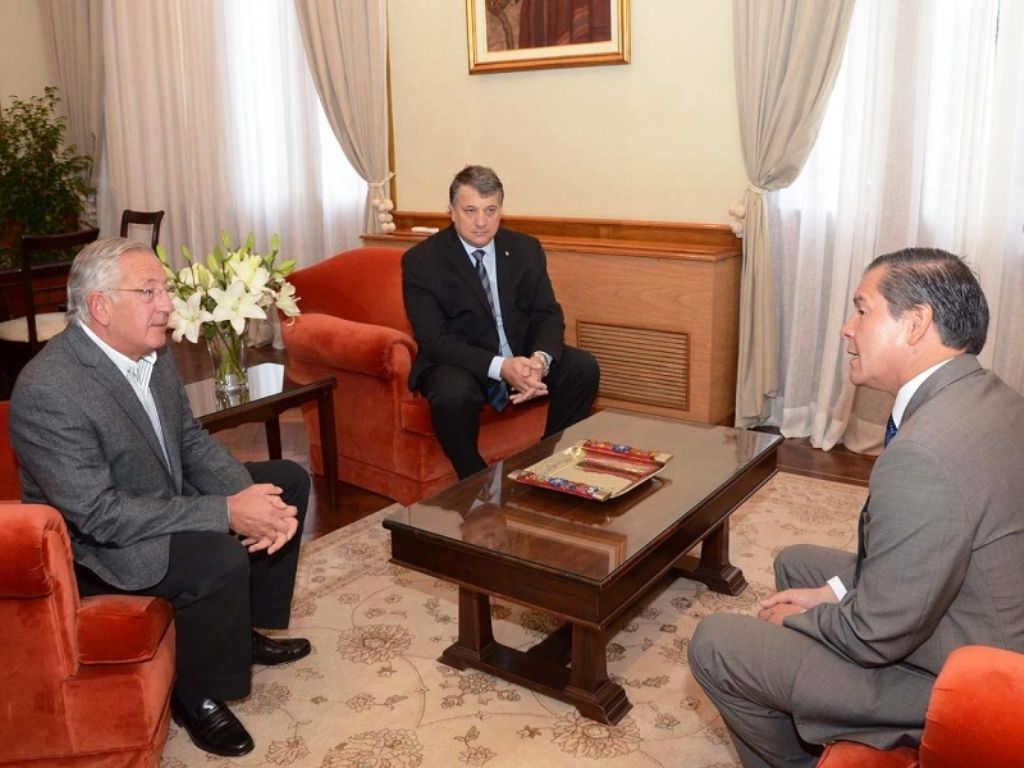 Reunión en Casa de Gobierno